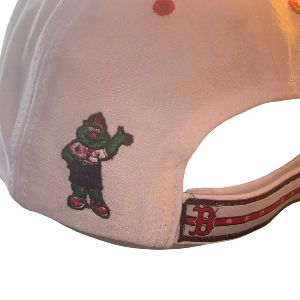 Boston Red Sox 47 Brand Hat Fenway Park Collection Wally Green Monster Cap White